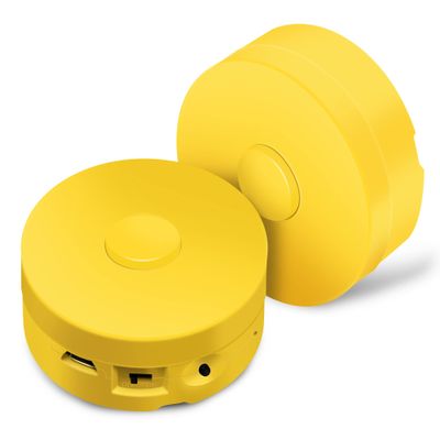 JRGKJCP 16 Minutes Voice Recorder, Record Custom Message for Crafts, Stuffed Bear, Baby Doll, and Pillow (2Pack + Yellow)
