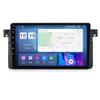 Double Din Stereo for BMW 3 Series E46 M3 Rover 323ci 325ci 330ci 316i 318i 328i 330xi 1998-2006, 3+32GB 8Core GPS Navigation Buit in Car-Play& Android Auto, Bluetooth Car Radio view 1