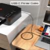 CableCreation USB C to USB B Printer Cable 6.6FT 3Pack, Type C MIDI Cable view 2