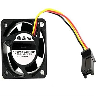 109P0424H6D01 DC 24V 0.07A 40x40x20mm 3-Wire Cooling Fan