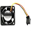 109P0424H6D01 DC 24V 0.07A 40x40x20mm 3-Wire Cooling Fan view 1