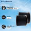 CableWholesale 2 Strand Indoor/Outdoor Fiber Optic Cable, OS2 9/125 Singlemode, Corning, Black, Riser Rated, Spool, 2000 Foot view 4