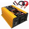 HAIZON 500W Pure Sine Wave Power Inverter DC 12V to AC 110V/220V Car Plug Inverter Adapter Power Converter with 4.2A Dual USB Charging Ports & AC Outlets Car Charger (Color : 220V) view 1