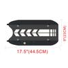 Shindn Metal Shield,Lightweight Aluminum Alloy LED Shield,Safety Protection Arm Shield, with Window Breaker (Black LED arm Shield) view 2