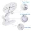 AlfaView 2PCS Universal Security Camera Wall Mount Bracket, 180 Adjustable Ceiling Security Housing Mount No Drilling Adhesive Bracket for Indoor/Outdoor Dome IP Security Camera view 3