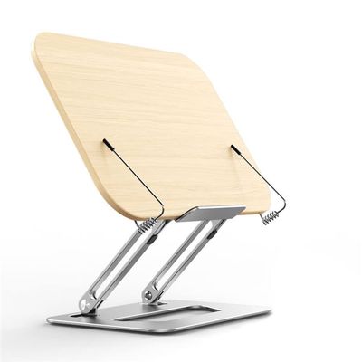 WANLIAN Book Stand for Reading Metal Book Holder with Paper Clips for Reading Sturdy Lightweight Height Adjustable Suit for Writing Laptop,Ipad,Cookbook, Tablet (Original)