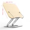 WANLIAN Book Stand for Reading Metal Book Holder with Paper Clips for Reading Sturdy Lightweight Height Adjustable Suit for Writing Laptop,Ipad,Cookbook, Tablet (Original) view 4