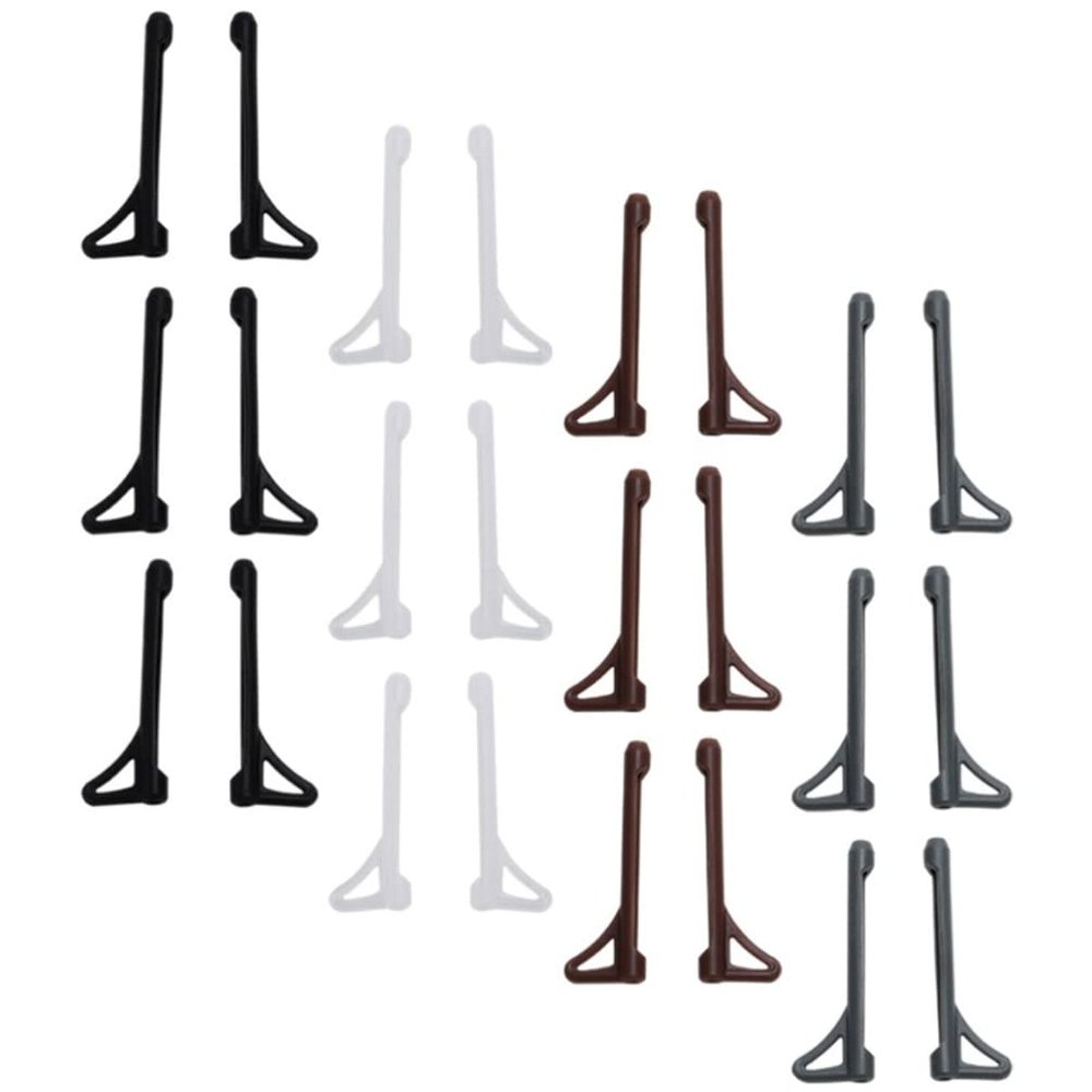 iplusmile 12pairs Eyeglass - Silicone for Comfortable Wear Prevents Slipping Compatible All Eyewear for Active Lifestyles