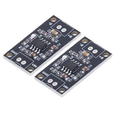 2Pcs 4.5V 1A Battery Charging Board Module, NiMH Battery Charging Module for CC CV Charging Module with Protection, Short Circuit Safe and Stable (MRB048E)