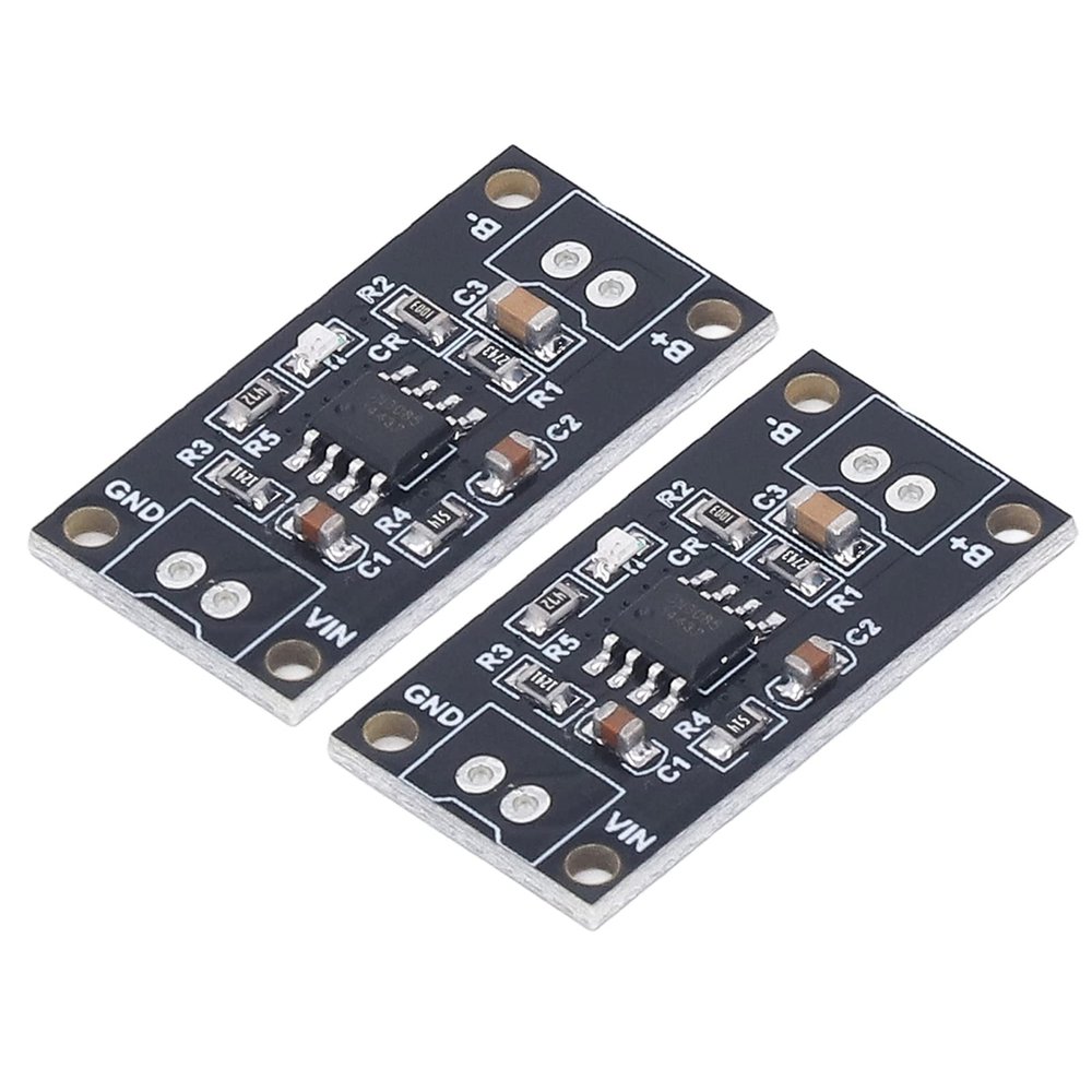 2Pcs 4.5V 1A Battery Charging Board Module, NiMH Battery Charging Module for CC CV Charging Module with Protection, Short Circuit Safe and Stable (MRB048E)