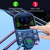 mmxo moiccimo Bluetooth 5.3 FM Transmitter for Car, 30W PD&QC3.0 USB Charger Music Radio Adapter, 1.6" Display BASS/Treble Mode - AUX Input/Output, TF Card Supports Siri Google Assistant view 3