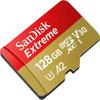 SanDisk 128GB Extreme MicroSD (5 Pack) Memory Card for DJI FPV Drone (SDSQXAA-128G-GN6MN) Class 10 4K V30 UHS-I U3 A2 SDXC Bundle with (1) Everything But Stromboli MicroSD and SD Card Reader view 4