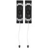 8 Ohm 10W Full Range Speaker,2Pcs 8 Ohm 10W TV Box Speaker Loudspeaker Sound Amplifier for LCD TV Advertising Player view 1
