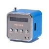 Tbest Mini Speaker, Portable Music Player with FM Radio TF Card U Disk Support Blue BT view 4