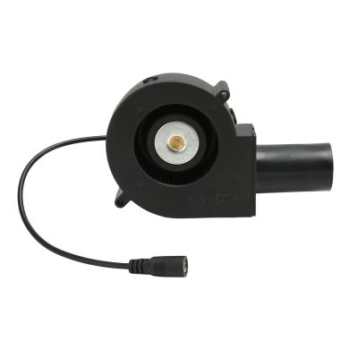120mm 4.7Inch Mini Blower Fan, 12V Blower Fan with Speed Control, Micro USB Fans for Camping Barbecu Holiday Inflatable Decorations US Plug