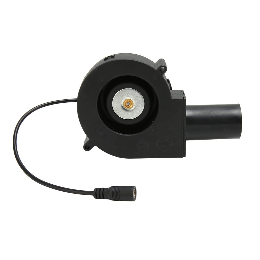 120mm 4.7Inch Mini Blower Fan, 12V Blower Fan with Speed Control, Micro USB Fans for Camping Barbecu Holiday Inflatable Decorations US Plug