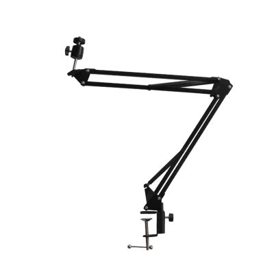 Projector Mount C-Clamping Desk Bedeside Projector Stand Metal Holder Multi-angle Adjustable Folding Universal Bedside Desktop Projection Ceiling Universal Ceiling Mount with Tray ( Color : Brass , Si