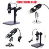 JUIYU Microscope Accessories Kit USB Digital Microscope 1000X 1600X 8 LEDs 2MP Electronic Microscope Zoom Camera Microscope Slides (Color : 1600X 8LED A) view 3