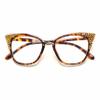 willochra sexy Reading Glasses for Women 2023 Blue Light Blocking Cat eye Computer Rhinestone Fashion Reader Eyeglasses (leopard, 1.75, multiplier_x) view 2
