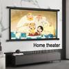 TOCTUS 72 Inch HD Projector Screen 4:3 Projection Screen Indoor Projector Video Screen 4K 3D Portable Movie Screen Projector Screen for Office Public Display(60inch 16:9) view 2