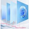 DIBAKO Portable Projector Screen 16:9 Projection Screen Wall Mounted Projector Curtain Hanging Screen for Travel Camping Business - 60inch (Size : Aspect Ratio4:3) view 2