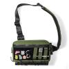 TACTICAL_GEEK Cache L3 EDC Sling Bag Chest, Lightweight Shoulder Daypack, 500D Nylon, Travel Hiking Concealed Carry,Crossbody Bag, Tactical Backpack, Hiking Ambidextrous Strap Green view 1
