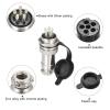 Tool parts 20mm 6 Terminals 5A 150V GX20 Aviation Connector With Plug Cover 5 Sets view 4