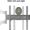 CIZGIM TV Stand Universal Wall Mount Telescopic Rotating 90 Degree Folding TV Bracket view 3