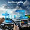 1Din Car Stereo with Wireless Carplay & Android Auto 7" Electric Flip Out HD Touch Screen Car Radio Supports Intelligent Voice Mirror Link Bluetooth FM/USB/AUX/TF+Lapel Microphone view 4