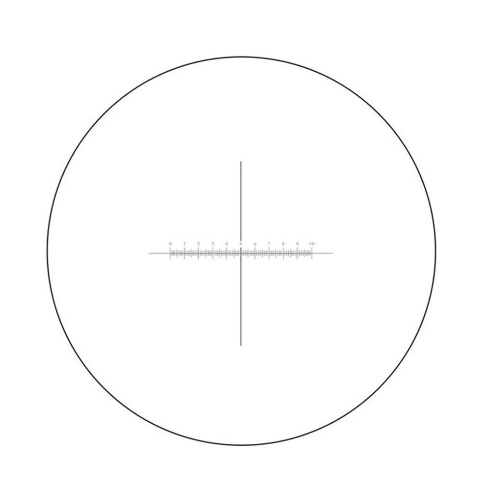 JUIYU Microscope Accessories Kit Eyepiece Micrometer Diameter 24mm Optical Glass Cross Ruler Net Concentric Circles for Stereo Microscope 30 30.5mm Microscope Slides (Color : MS-1-HK2)