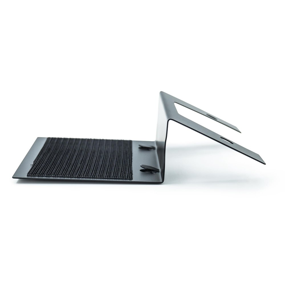 Kenwood Amplifier Mounting Plate for 2014+ Road Glide Motorcycles, Holds Two 4"x 6" amplifiers