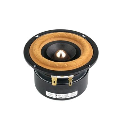 CHOOYO 3 Inch Full Range Woofer HiFi Speaker Tweeter Unit Medium Bass Bullet Arrow Loudspeaker for DIY Accessory 1PC (Color : 4ohm)