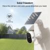 aosu 2K Solar Camera Outdoor Wireless, Cameras for Home Security, WiFi Camera for Home Surveillance with Spotlight Color Night Vision, PIR/AI Motion Detection, 2-Way Talk, IP66 Waterproof view 4