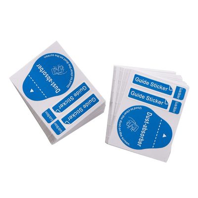 Dust Removal Sticker Tablet PC Cell Phone Dust Absorber Tempered Glass Dust-Absorber Camera Lens Screen Cleaner Dust Papers(100pcs)