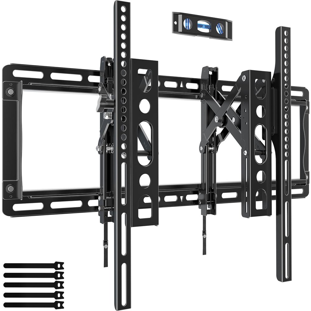 HOME VISION Advanced Full Motion TV Mount for 32-90 Inch TVs, Tilt TV Wall Mount with Extension, Swivel, Slide and Level, Wall Mount tv Bracket - Max VESA 600x400mm, up to 132lbs, 16/18/24 Inch Studs