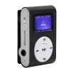 Portable Mini MP3 Music Player with BackClip LCD Screen,Aluminum Alloy Material, Support up to 32GB,Support Memory Card(Black) view 3