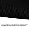 Tool parts Speaker Grill Cloth 40 x 55 Inch Stereo Mesh Fabric Cloth for Speaker Black view 4