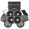 Kenwood Excelon P-HD4UT Audio Package for Select 2014-Up Harley-Davidson Models - (2) XM160-2 Audio Amplifier, (4) 6.5" Excelon XM65F Front Motorcycle Speakers, Includes Mounting Plates & Grilles view 1