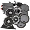 Kenwood Excelon P-HD4UT Audio Package for Select 2014-Up Harley-Davidson Models - (2) XM160-2 Audio Amplifier, (4) 6.5" Excelon XM65F Front Motorcycle Speakers, Includes Mounting Plates & Grilles view 2