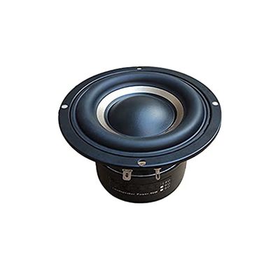 CHOOYO 4Inch 4 8ohm 40W HiFi Subwoofer Portable Audio Bookshelf Speaker Deep Bass Loudspeaker Home Theater DIY Long Stroke Distance1PC (Color : 4ohm Circular)