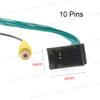 Strpump Car Reversing Reverse Back up Camera RCA Video Adapter Cable Wire Connector for Ford SYNC 1 Fit Focus Fiesta F-150 Fiesta Mustang Escape CMAX view 3