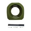 Hermitshell Silicone Carrying Case Replacement for JBL Clip 3 (Green) view 3