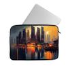 London Paint Mac Book Pro 14" Sleeve - Cityscape Laptop Sleeve - Print Mac Book Sleeve view 1
