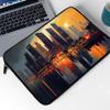 London Paint Mac Book Pro 14" Sleeve - Cityscape Laptop Sleeve - Print Mac Book Sleeve view 3