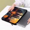 London Paint Mac Book Pro 14" Sleeve - Cityscape Laptop Sleeve - Print Mac Book Sleeve view 4