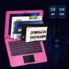 G-Anica Laptop Computer(10.1 inch), Quad Core Powered by Android 12.0, Netbook Computer with WiFi, Webcam and Bluetooth, Mini Laptop with Bag, Mouse, and Mouse Pad for Kids and AdultsPink view 3