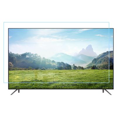 JQZWXX Anti Blue Light 43-55 Inch TV Screen Protector Film, Dust-Proof and Scratch-Proof Waterproof Oil Relieve Eye Strain, for Samsung, Hisense, LCD, Led Etc / 55in1221x689mm