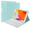 QYiiD Keyboard Case for iPad Pro 12.9 2022 6th Generation / 2021 5th Gen / 2020 4th Gen / 2018 3rd Gen, Wireless Detachable Keyboard Smart Folio Cover with Pencil Holder, LightGreen view 1