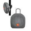 Hermitshell Silicone Carrying Case Replacement for JBL Clip 3 (Gray) view 1