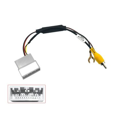 Strpump 24 Pin for Honda CRV/Fit Car Parking Reverse Backup Rearview Camera RCA Video Plug Cable Adapter